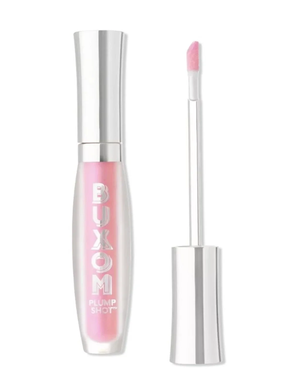 Buxom Plump Shot Peptide Lip Serum: Spellbound Pink Multichrome Tint, 4ml, NIB